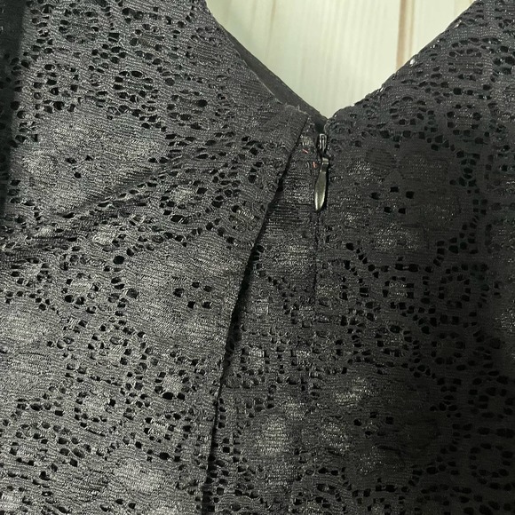 D20 9 West Black Lace Size 14 Dress - Picture 5 of 10